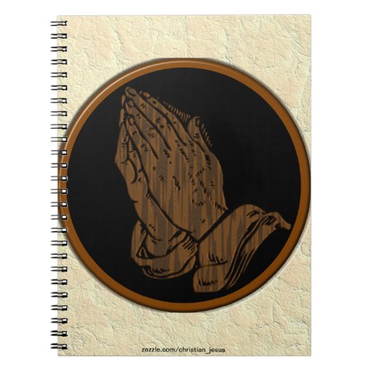 PRAYHANDEN NOTITIEBOEK (Voorkant)