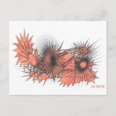 Praying Abstract Lady Briefkaart (Voorkant)