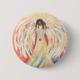 Praying Angel Button