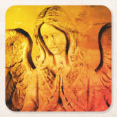 Praying Angel Kartonnen Onderzetters (Voorkant)
