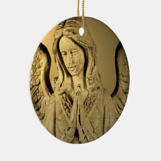 Praying Angel Keramisch Ornament (Rechts)