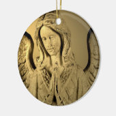 Praying Angel Keramisch Ornament (Links)