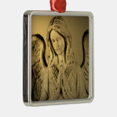 Praying Angel Metalen Ornament (Rechts)