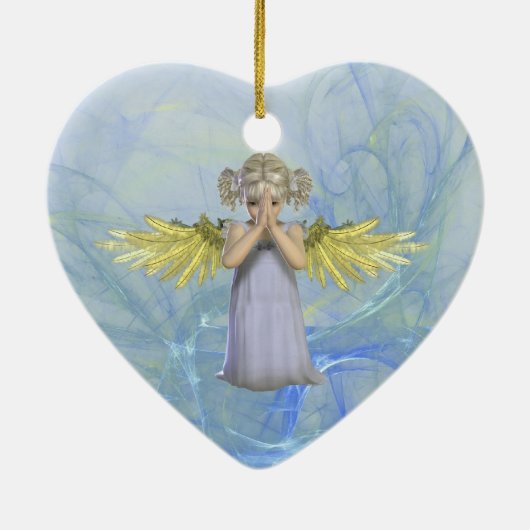 Praying Angel Ornament (Achterkant)