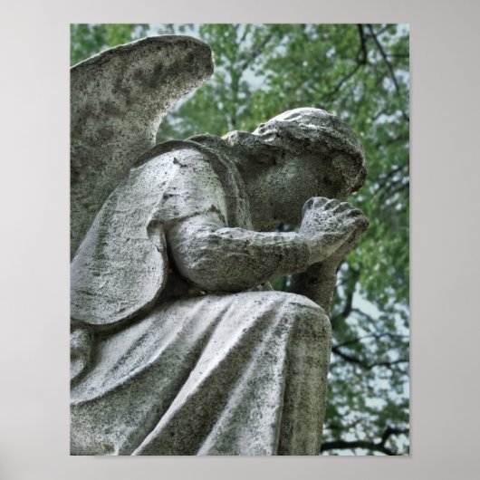 Praying Angel Poster (Voorkant)