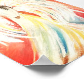 Praying Angel Premium Canvas Poster (5x7) (Hoek)