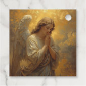 Praying Angel - Religious Occasions  Bedankjes Labels (Achterkant)