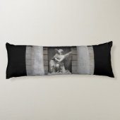 Praying Angel Sculpture Lichaamskussen (Achterkant)