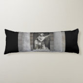 Praying Angel Sculpture Lichaamskussen (Voorkant)