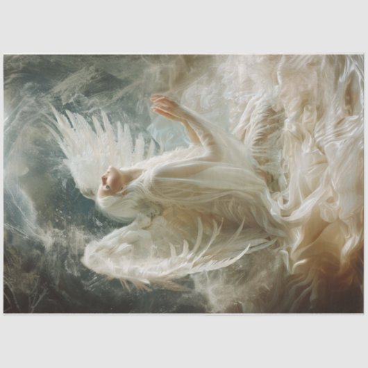 Praying angel tissuepapier (Voorkant)