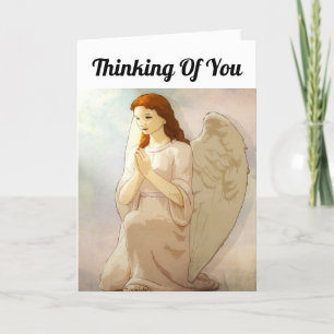 Praying Angel Wenskaart Kaart