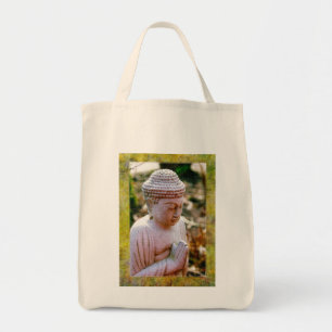 Praying Buddha - Canvas tas