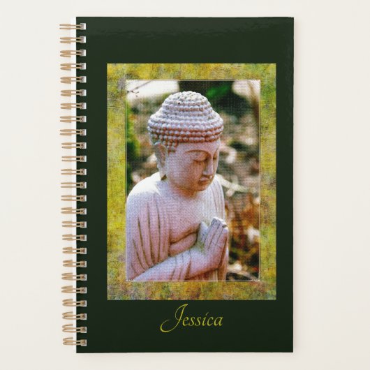 Praying Buddha Personalized Planner (Voorkant)