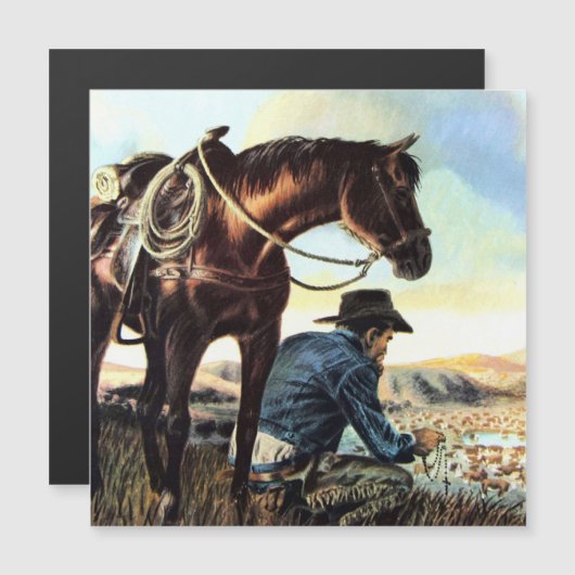 Praying Cowboy (Voorkant / Achterkant)