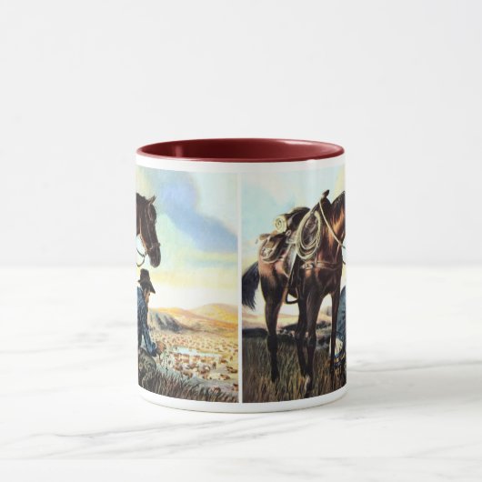 Praying Cowboy Mok (Midden)