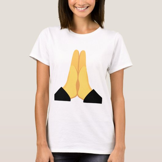 Praying Emoji T-shirt (Voorkant)