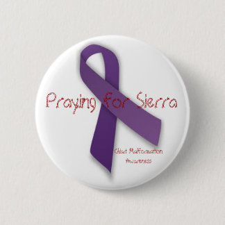 Praying for Sierra Ronde Button 5,7 Cm