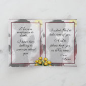 Praying For You Encouragement Kaart (Binnen)