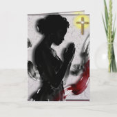 Praying For You Encouragement Kaart (Voorkant)