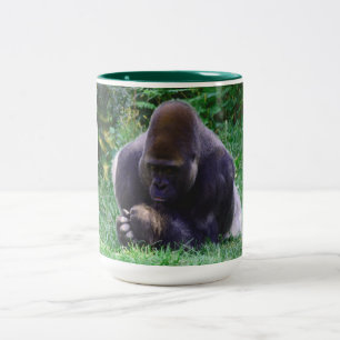 Praying Gorilla Tweekleurige Koffiemok