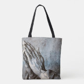 Praying Hands, Albrecht Durer Tote Bag (Achterkant)