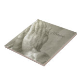 Praying Hands Amen Tegeltje (Zijkant)