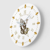 Praying Hands and Cross Personalized Church Faith Grote Klok (Hoek)