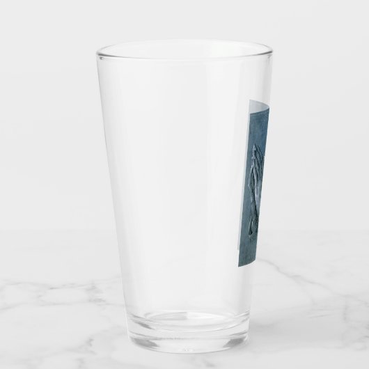 Praying Hands (door Albrecht Dürer) Glas (Rechts)