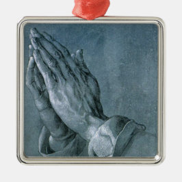 Praying Hands (door Albrecht Dürer) Metalen Ornament