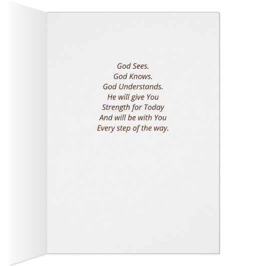 Praying Hands Enpromotion Card (Binnen (Rechts))