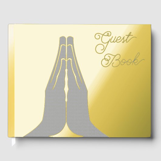 Praying Hands Gastenboek (Voorkant)