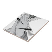 Praying Hands Graffiti Tegeltje (Zijkant)