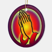 PRAYING HANDS ORNAMENT (Links)