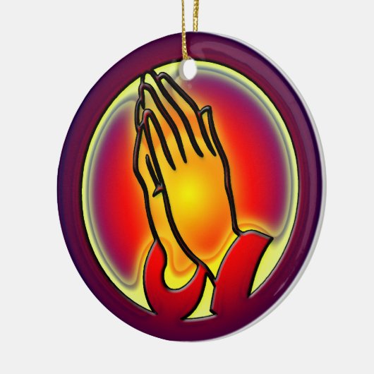 PRAYING HANDS ORNAMENT (Links)