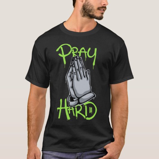 Praying Hands streetwear T-shirt (Voorkant)