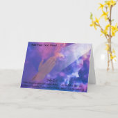 Praying Hands Wenskaart Kaart (Gele Bloem)