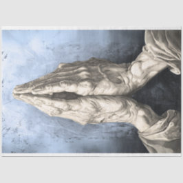 Praying Hands Whispers of the Soul Decoupage Tissuepapier