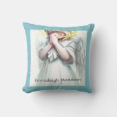 Praying Little Girl Angel Kussen (Voorkant)