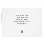 Praying Mantis (Achterkant Horizontaal)