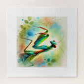 Praying Mantis 031024AREF144 - Watercolor Legpuzzel (Horizontaal)