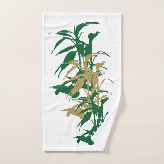 Praying Mantis Bamboo Oerwoud Bad Handdoek (Handdoek)