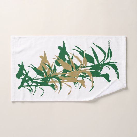 Praying Mantis Bamboo Oerwoud Bad Handdoek (Handdoek)