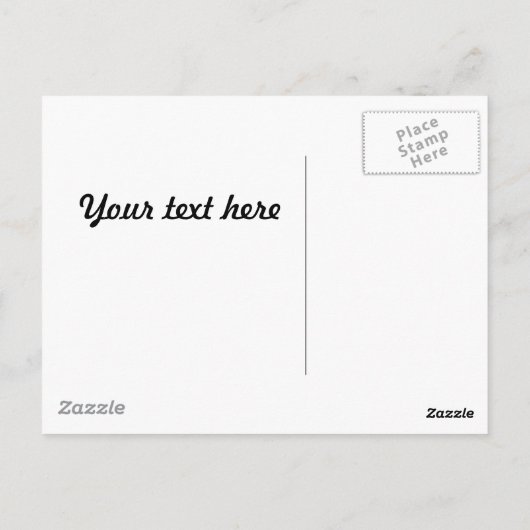 Praying Mantis Briefkaart (Achterkant)