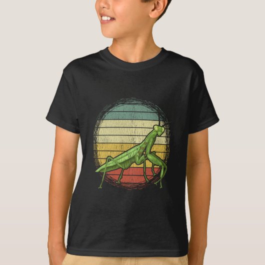  Praying Mantis Fan Kinder Insects Catcher T-shirt (Voorkant)