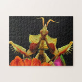 Praying Mantis Flowers Photo Puzzle Legpuzzel (Horizontaal)