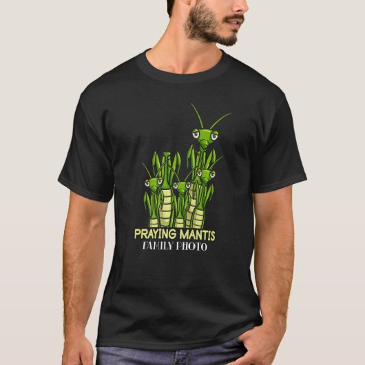 Praying Mantis Future Entomologist Insect Collecti T-shirt (Voorkant)