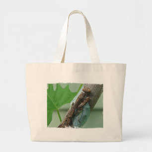 Praying Mantis Insect Grote Tote Bag