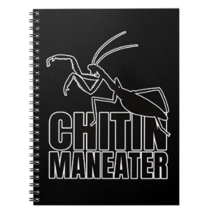Praying Mantis Insect Maneater Entomology Geek Notitieboek