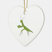 Praying Mantis Keramisch Ornament (Links)