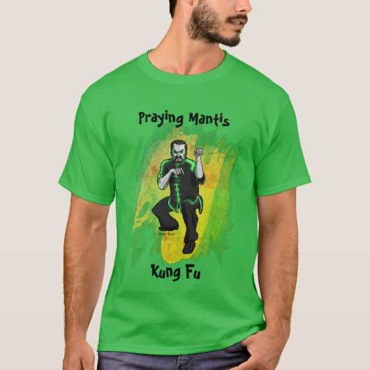 Praying Mantis Kung Fu T-shirt (Voorkant)